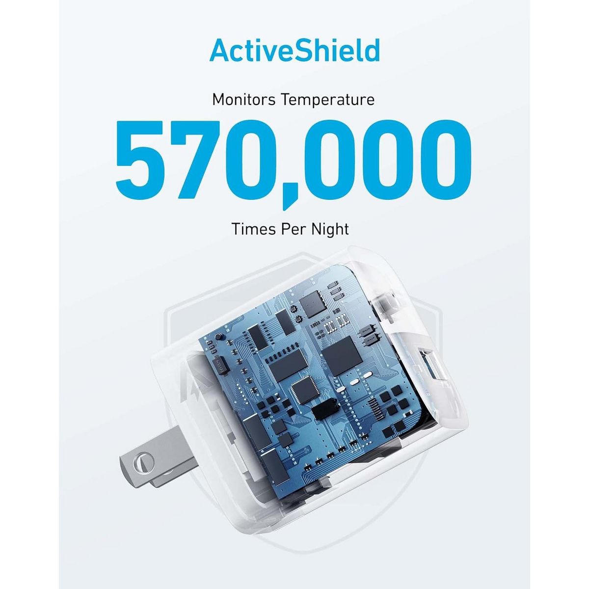 Anker USB Charger Block, 33W 2 Port Compact Type C Charger with Foldable Plug for iPhone 17/16 Series, Galaxy, and More - thumbnail 10