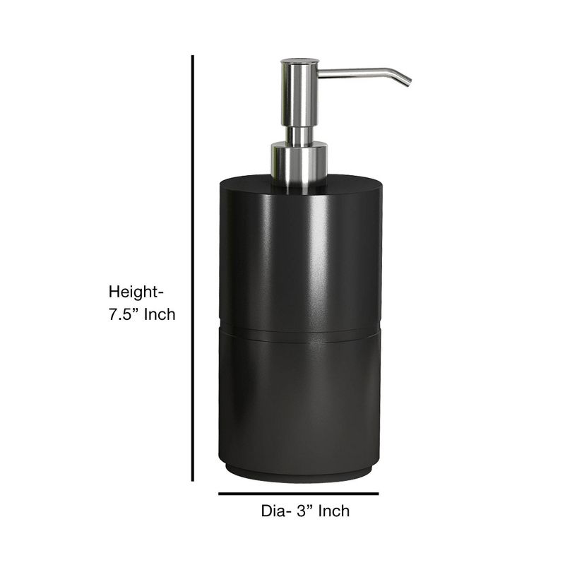 Loft Lotion and Soap Dispenser - Nu Steel, 4 of 6