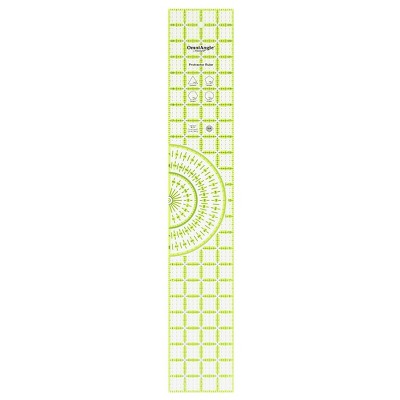 Omnigrid 4" x 24" Protractor Quilting Ruler