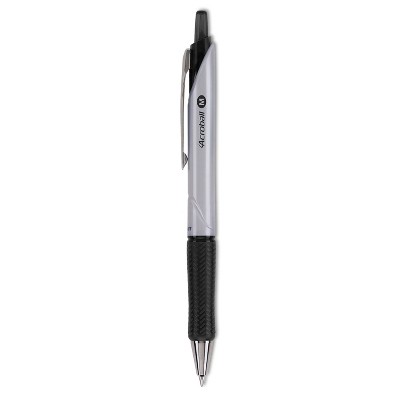 Pilot Acroball Pro Ball Point Retractable Pen Black Ink 1mm Dozen 31910