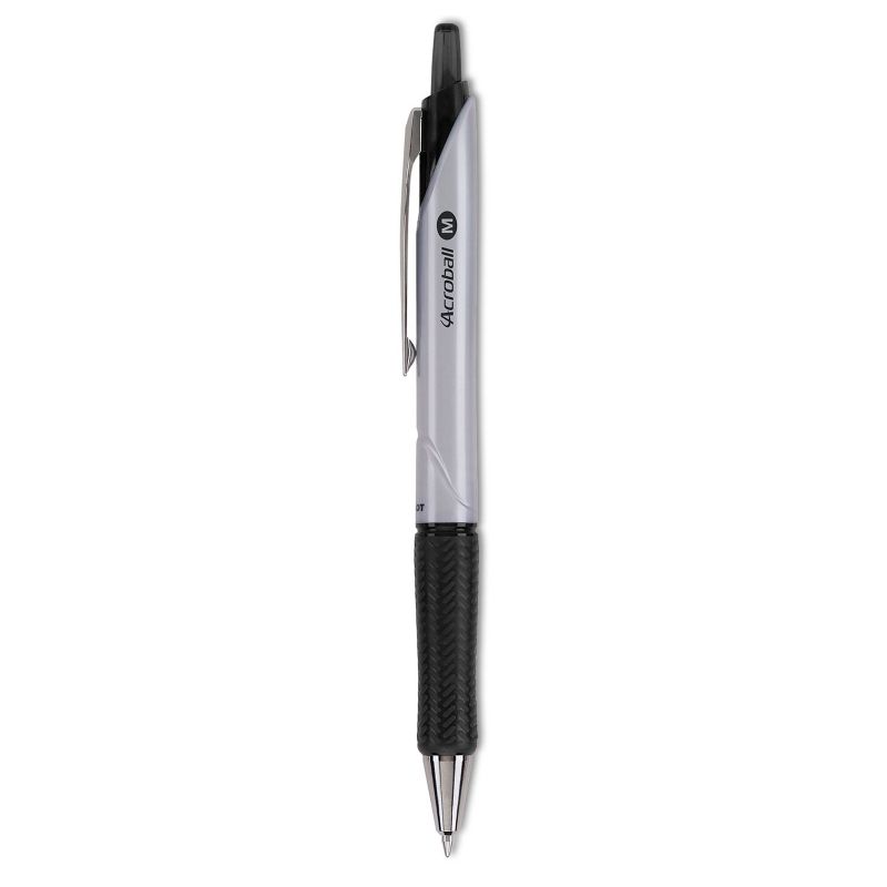 Pilot Acroball Pro Ball Point Retractable Pen Black Ink 1mm Dozen 31910, 1 of 3