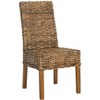 Sanibel 18" H Water Hyacinth Side Chair (Set of 2) - FOX6504 - Safavieh Couture - 4 of 4