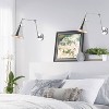 7" (Set of 2) LED Rover Adjustable Classic Glam Arm Metal Wall Sconces Chrome - JONATHAN Y: ETL Listed, Swing Arm, Hardwired - 2 of 4