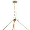 Crystorama Lighting Emory 22 - Light Chandelier in  Modern Gold - 3 of 4