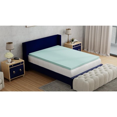 Grungis 3 Inch Twin XL Mattress Topper,Gel Memory Foam Mattress Pad for Bedroom