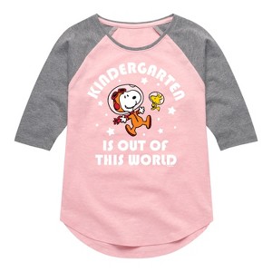 Girls' - Peanuts - Kindergarten Is Out Of This World - 1 of 4