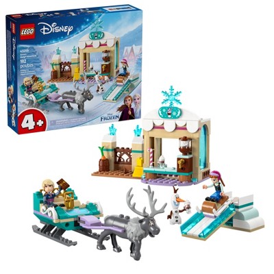 LEGO Disney Frozen Anna's Sleigh Adventure Building Toy Set for Toddlers 43256