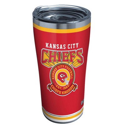 NFL Kansas City Chiefs 20oz Vintage Stainless Tumbler