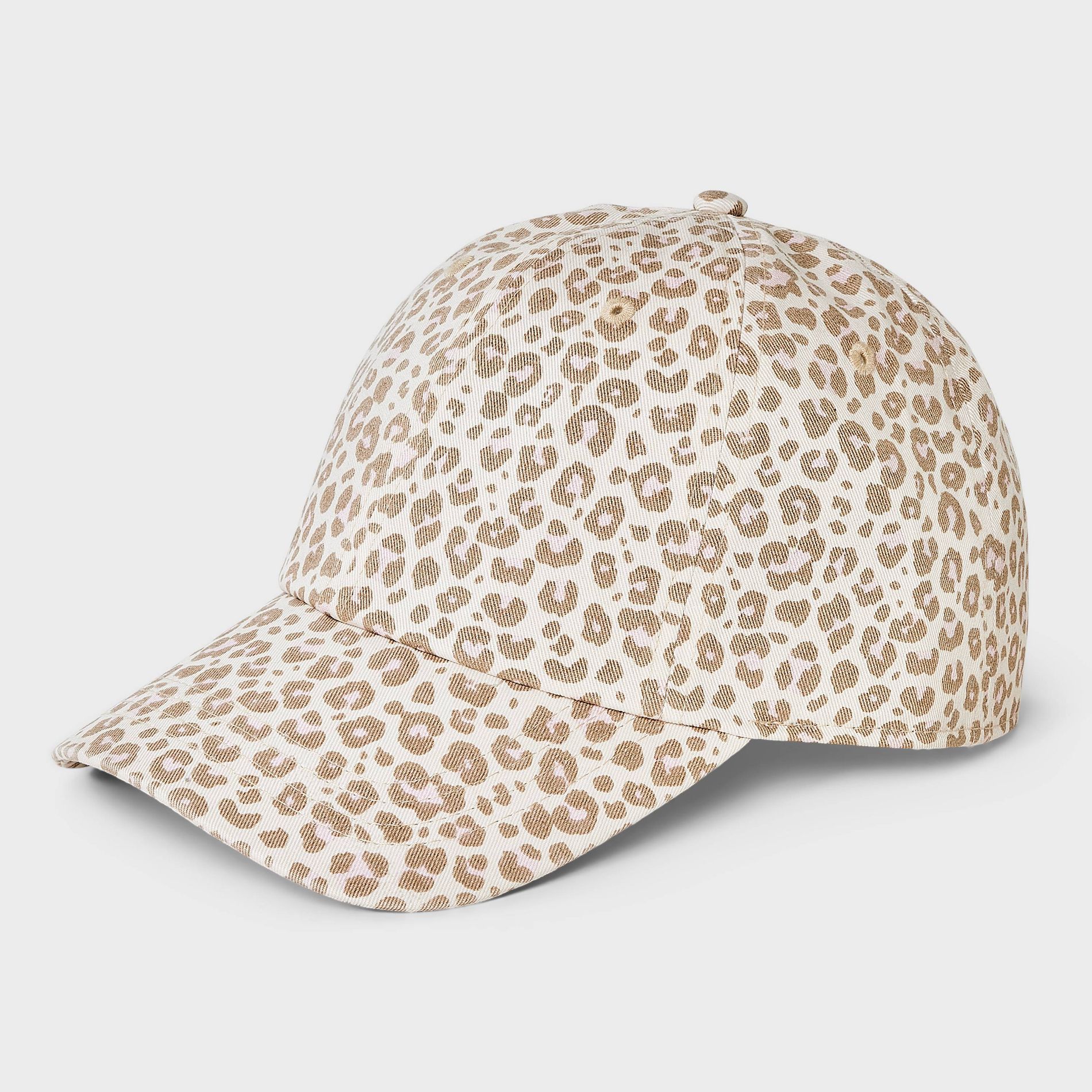 Leopard Print Baseball Hat - Universal Thread™ Cream