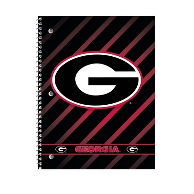 NCAA Georgia Bulldogs 10.5"x8" Spiral Notebook