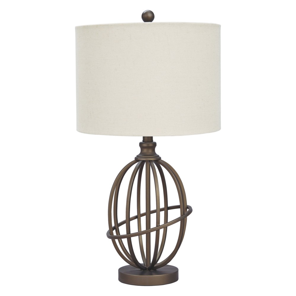 Photos - Floodlight / Garden Lamps Manasa Metal Table Lamp Antique Brass - Signature Design by Ashley