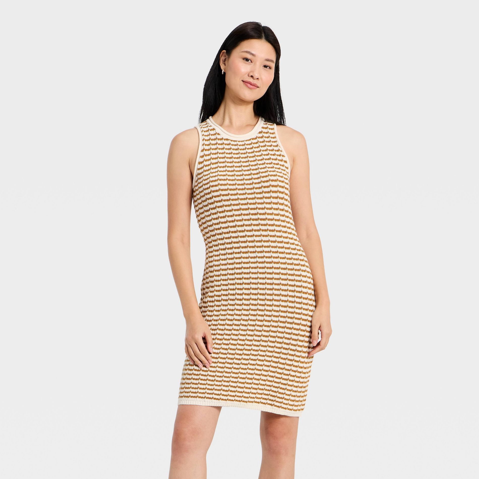 Women's Crochet Mini Sweater Dress - A New Day™