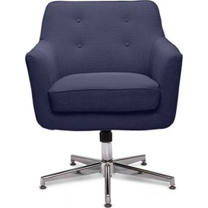 Style Ashland Home Office Chair Sanctuary Blue - Serta