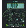 Women's Pokemon Bulbasaur Retro Grid Racerback Tank Top - 2 of 4
