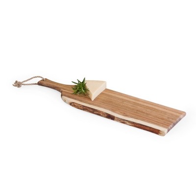Artisan 24" Acacia Wood Paddle Charcuterie Board