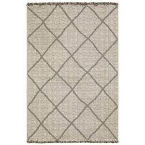 Oriental Weavers Gillian 4926A Beige/ Black Indoor/Outdoor Area Rug - 3'3" x 5' - 1 of 4