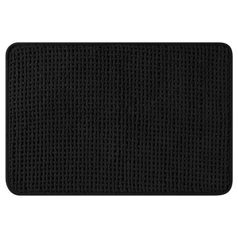 Unique Bargains Soft And Absorbent Non-slip Chenille Bath Mat For ...