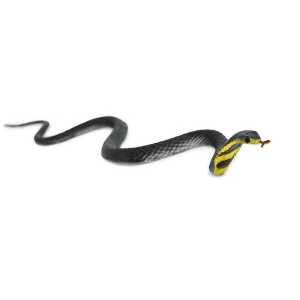 Collectible Wildlife Gifts | Snake, Black King Cobra, Rubber Reptile, Educational, Realistic, Hand Painted,  Model,   Gift,    10"       F1733 B222 - 1 of 4