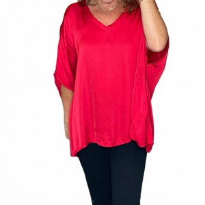 Women's Justin Silk Top - Sofia Collections - 1 of 4