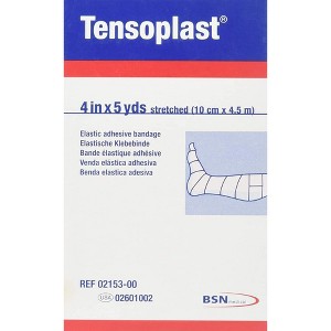 Tensoplast Elastic Adhesive Bandage 4" x 5 Yd Medium Compression 02601002 - 1 of 3