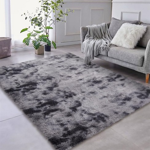 Shag Area Rug Modern Plush Fluffy Carpet Rugs Shaggy Rug For Bedroom ...