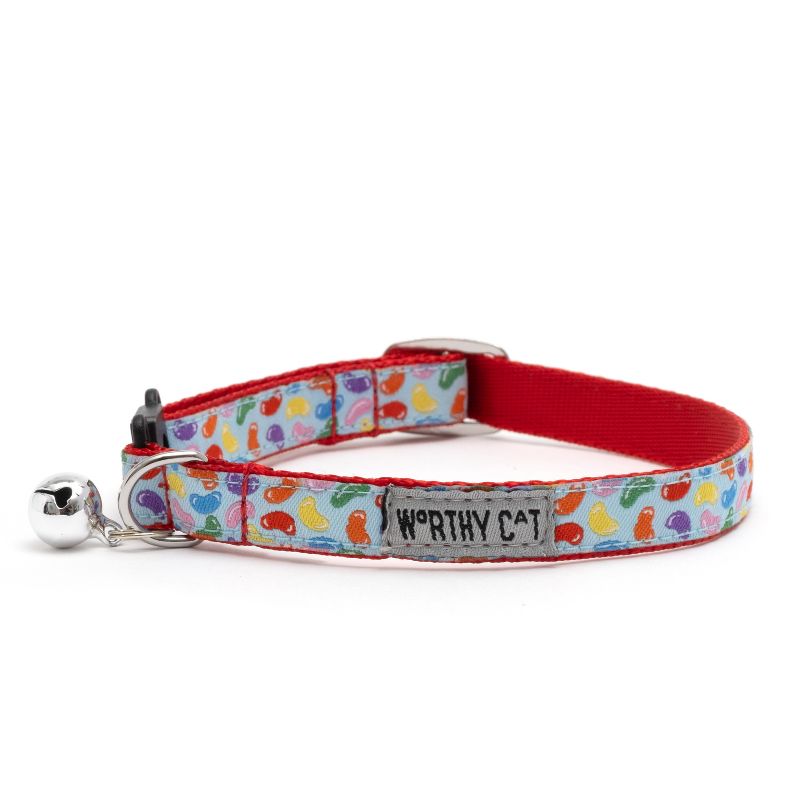 The Worthy Dog Jelly Beans Breakaway Adjustable Cat Collar, 1 of 4