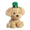 Aurora Small Golden Lab St. Patrick's Day Whimsical Stuffed Animal Brown 6" - 2 of 4