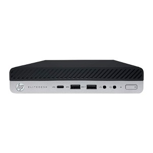 HP 800 G5-MINI Certified Pre-Owned PC, Core i5-9500T 2.2GHz, 16GB Ram, 500GB M.2-NVMe, Win11P64, Manufacturer Refurbished - 1 of 3