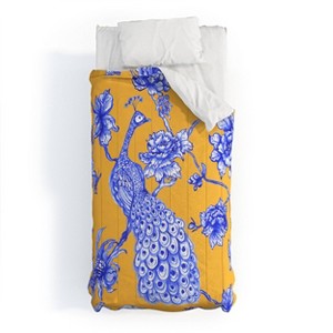 Deny Designs 3pc Twin/Twin XL Jacqueline Maldonado Chinoserie Comforter and Sham Set - 1 of 4