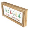 Northlight 11.75" Framed Merry Christmas Trees Metal Wall Sign - 4 of 4