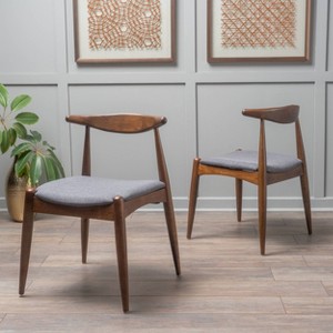 Set of 2 Francie Dining Chairs - Christopher Knight Home - 1 of 4