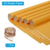 Unique Bargains Waterproof Floral DIY Crafts Packaging Wrapping Paper with Ribbon Roll 1 Set - 3 of 4