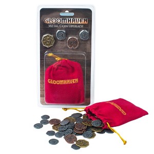 Cephalofair Games: Gloomhaven Metal Coin Upgrade - 1 of 4