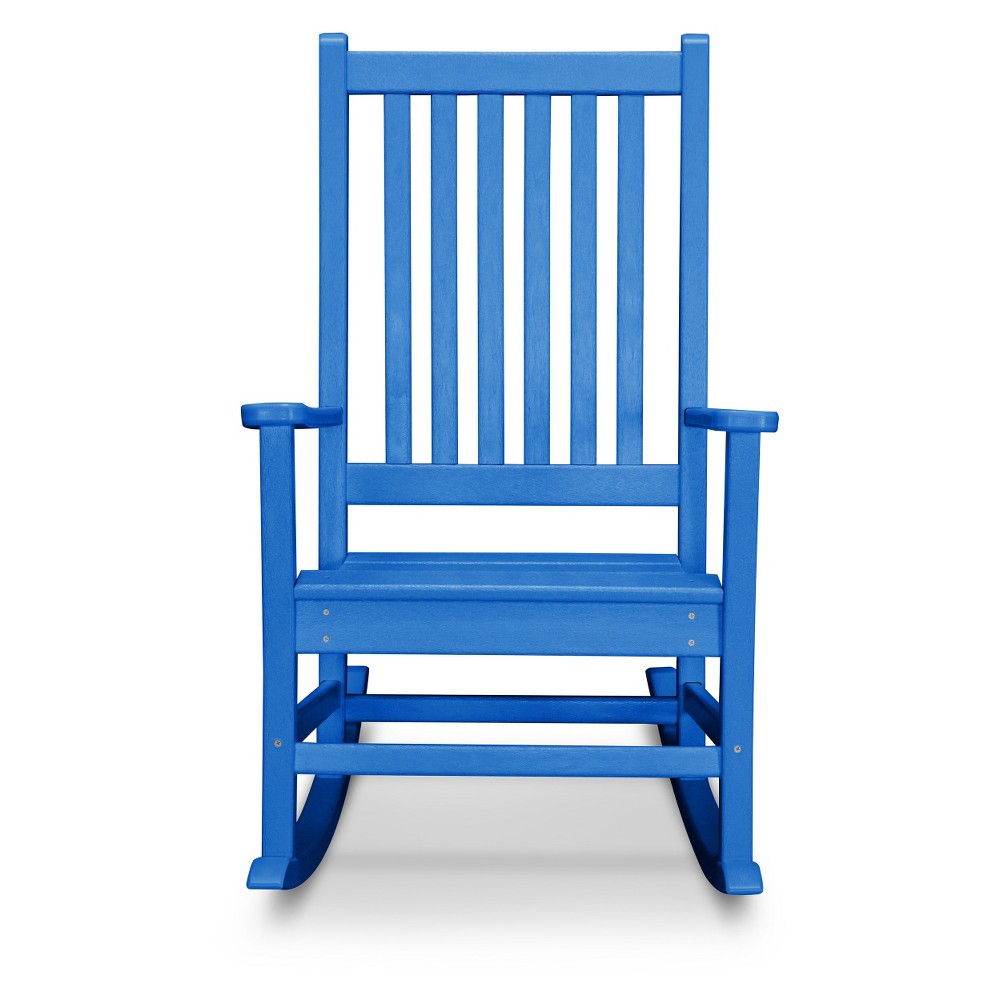 Photos - Garden Furniture POLYWOOD St. Croix Rocking Chair - Pacific Blue