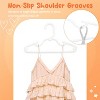 HOUSE DAY 11 Inch Non-Slip Durable Plastic Baby and Kids Hangers - 4 of 4