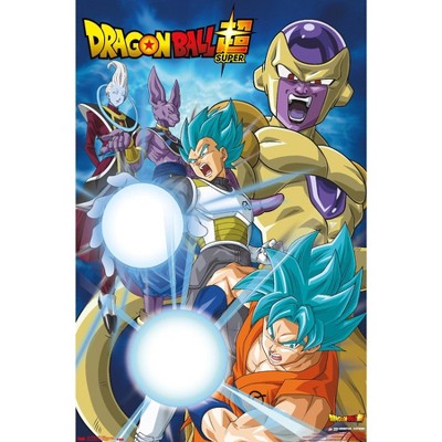 Trends International Dragon Ball Super: Super Hero - Key Art Framed Wall  Poster Prints Mahogany Framed Version 14.725 X 22.375 : Target