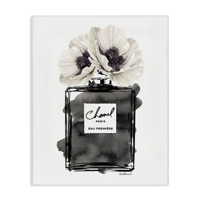 Stupell Industries Perfume Poppies Watercolor Canvas Wall Art