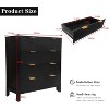 homfan Chest of 4-Drawer for Living Room, Bedroom, Nursery Hallway Closet - 2 of 4