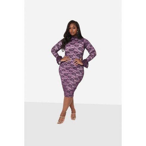 Rebdolls Women's Faith Lace Midi Dress - image 1 of 3