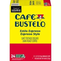 Cafe Bustelo Espresso Dark Roast Coffee  Pods