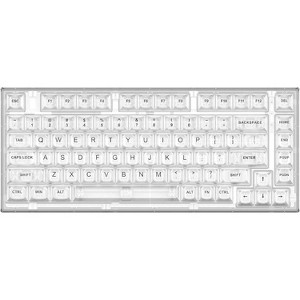 YUNZII X75 PRO 82 Key Wireless Hot Swappable Mechanical Gaming Keyboard with Transparent Keycaps,Gasket Mount Keyboard,for Windows/Mac - 1 of 4
