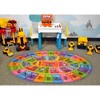 KC CUBS Boy & Girl Kids ABC Alphabet W/ Animals & Sounds Educational Learning & Fun Game Play Nursery Bedroom Classroom Oval Rug Carpet - 2 of 4