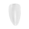 Unique Bargains Women's Full Coverage Almond Fake Nails Clear 1 Set - 3 of 4