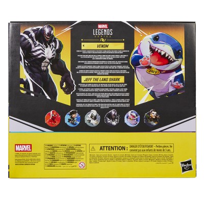 Детские фигурки Marvel Legends Series Marvel Rivals Venom & Jeff the Land Shark Action Figures — фото 4