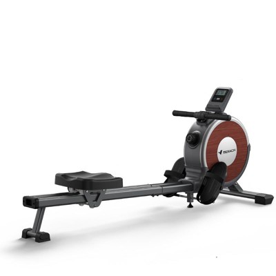 MERACH Magnetic Rower Machine for Home, 16 Levels of Quiet Resistance, Dual Slide Rail with Max 350lb Weight Capacity