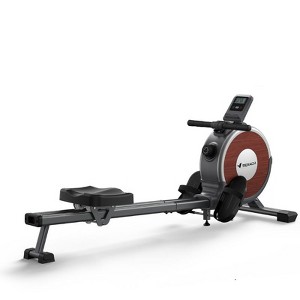 MERACH Magnetic Rower Machine for Home, 16 Levels of Quiet Resistance, Dual Slide Rail with Max 350lb Weight Capacity - 1 of 4