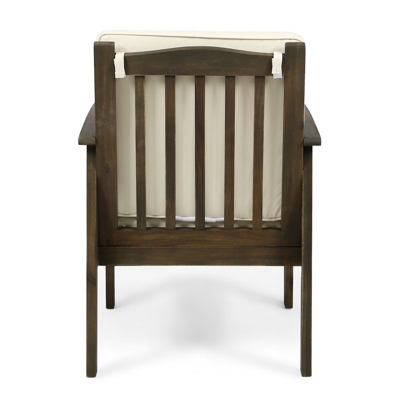Casa 2pk Acacia Club Chairs - Christopher Knight Home, 4 of 9