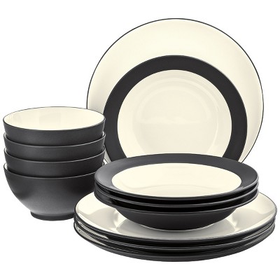 Noritake Colorwave 12-Piece Coupe Dinnerware Set