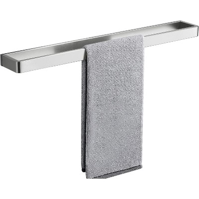 Bathroom Towel Bar Brushed Nickel, 23.6 Inch 304 Stainless Steel Bath Accessories Towel Rack Hanger