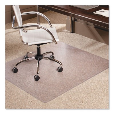 ES Robbins EverLife Moderate Use Chair Mat for Low Pile Carpet, Rectangular, 46 x 60, Clear
